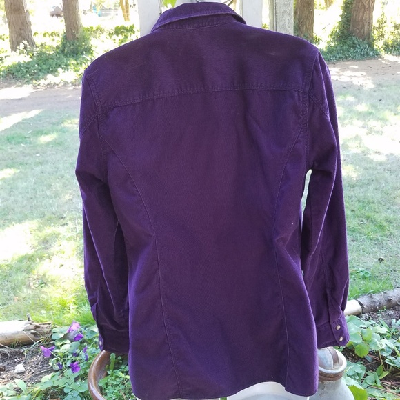 EUC Eddie Bauer corduroy shirt L - Picture 3 of 6